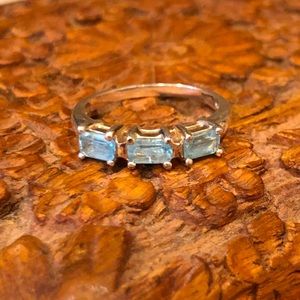 Blue Topaz Ring